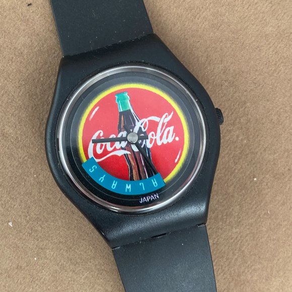 Vintage Very Cool Rotating Always Coca Cola Watch - Picture 3 of 7